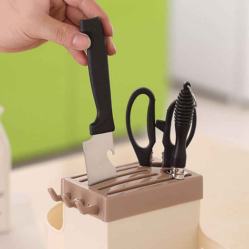 1Pc Storage Holders Racks Kitchen Drain Chopsticks Cage Hollow Cutlery Drainer Spoon Fork Knife Shelf Holder