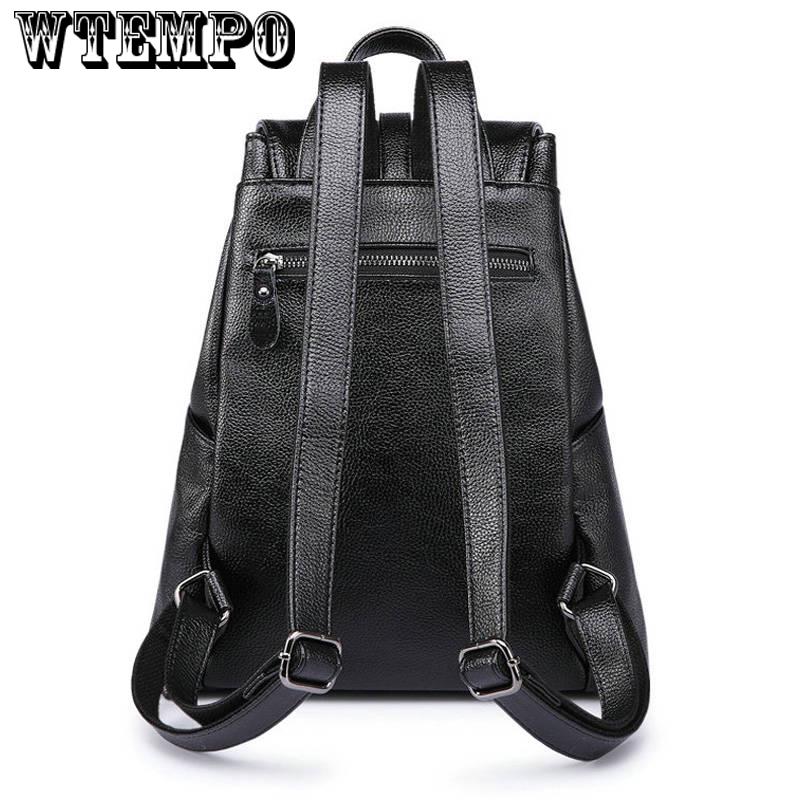 New Casual Backpack Female Brand Leather Women's Backpack  Shoulder Bags for Women