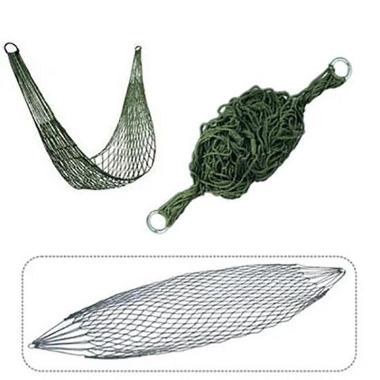 Net Rope Outdoor Hammock Nylon Rope Swing Dormitory Bedroom Net Bag Cradle Hanging Tree Bold Ultra Light Fishing Net Hammock