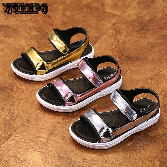 Pair of Baby Shoes Sandals Summer Children Infant Baby Girls Non-slip Princess Casual Shoes