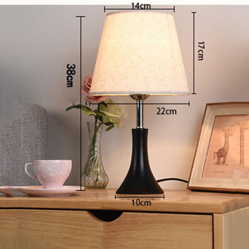 Bedside Table Lamp Modern Minimalist Bedroom Study Dormitory LED Energy-saving Bedside Dimming Table Lamp Classic Table Lamp