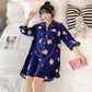 Pajamas Female Ice Silk Thin Sexy Nightdress Version of Imitation Loose Plus Size Pajamas