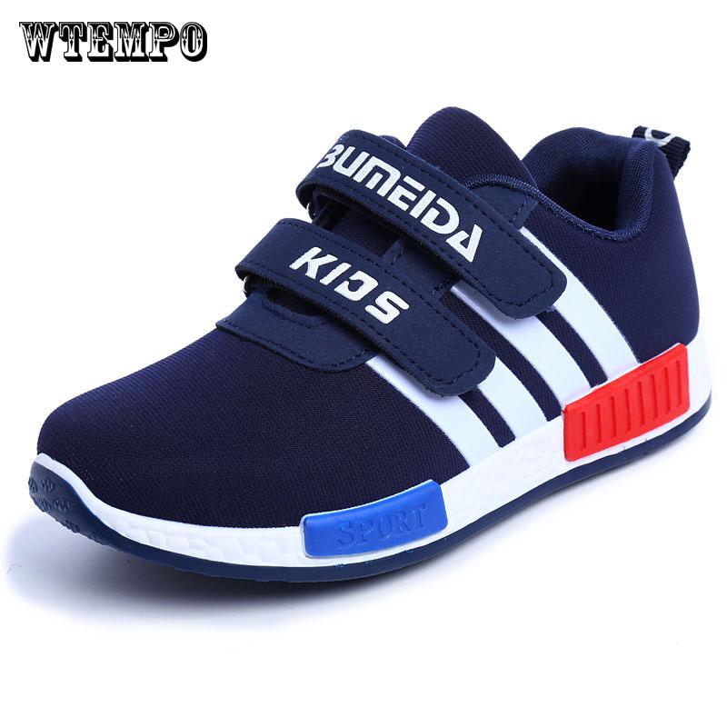 Brand Boy's Sports Shoes Mesh Running Casual Shoes Student Sports