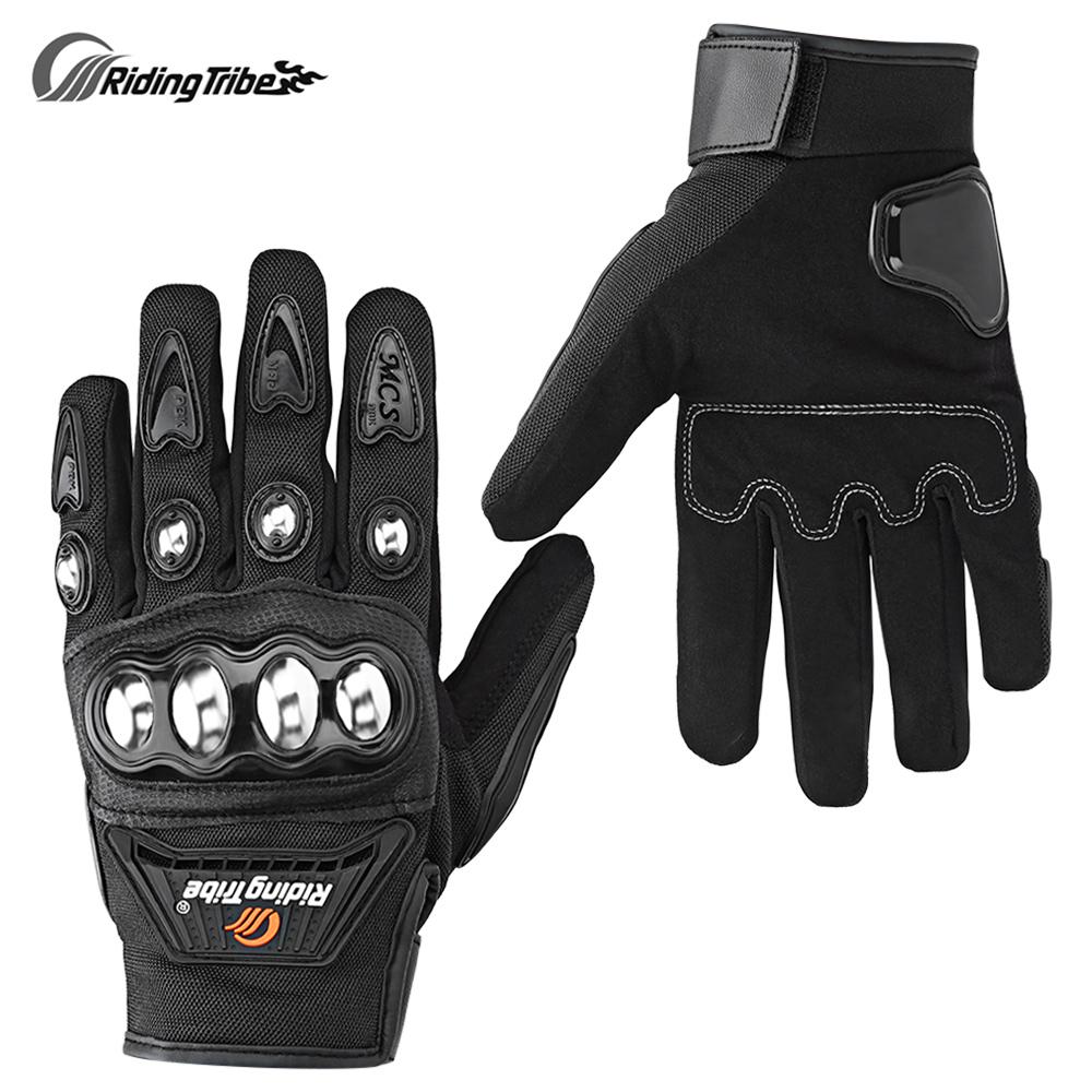 Riding Tribe MCS - 29B Motorcycle Racing Gloves