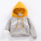 Children's Clothing Boys Girls Fall Winter Clothing Sweater Jacket Baby Plus Velvet Thick Winter Casual Jacket Girls' Sweaters Children's Outer Wear