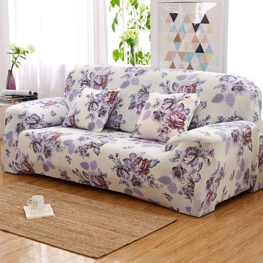 1/2/3/4 Seaters Flowers Sofa Covers Elastic Stretch Settee Couch Slipcover Protector Home Decor