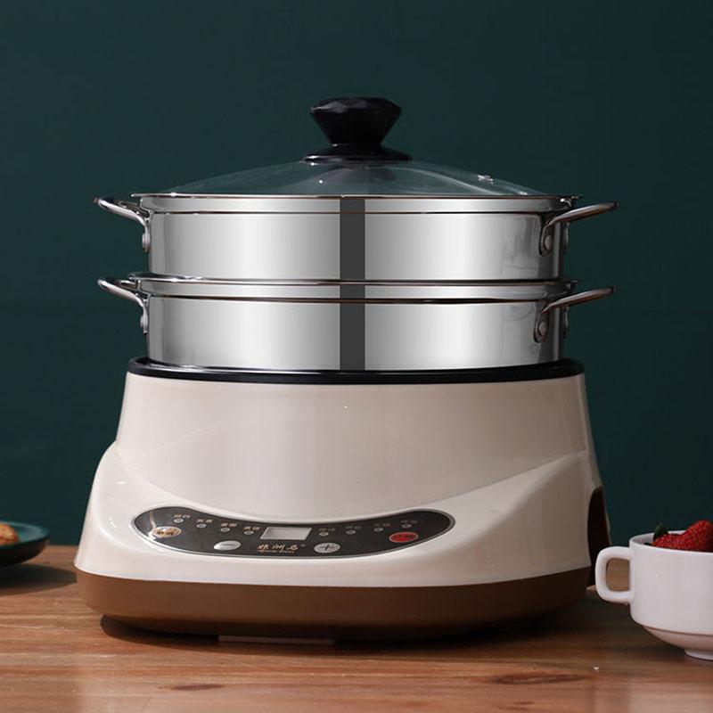 Electric Steamer Multifunctional Household Three-layer Double-layer Steam Pot Electric Steamer Cooking Integrated Pot Automatic