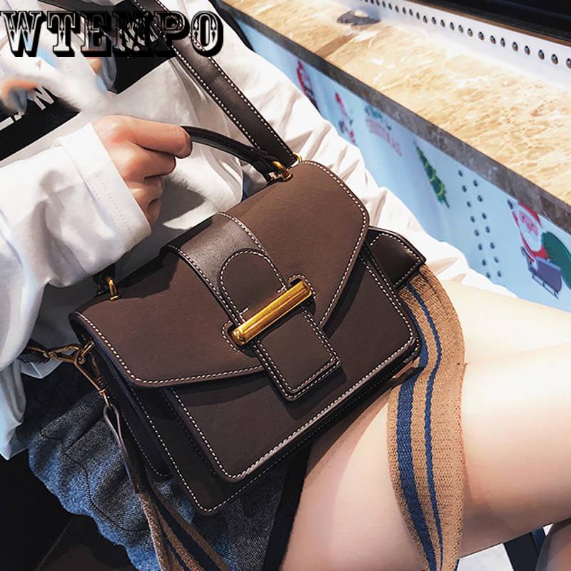 Women's bag trend wild Messenger bag casual handbag fashion frosted small square bag summer