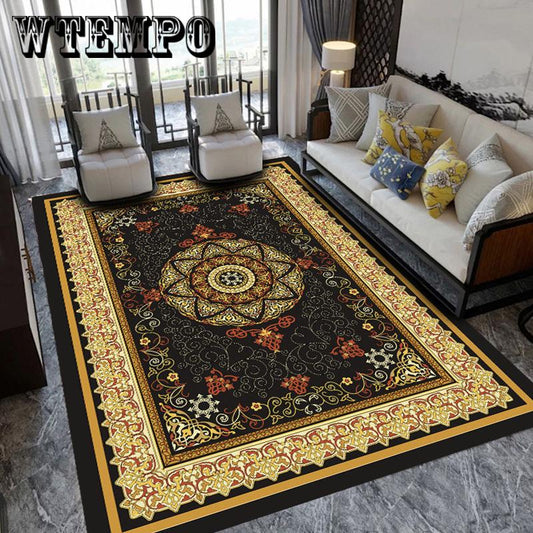 Moroccan Living Room Rug Home Carpet Bedroom Persian Carpet Sofa Coffee Kid Room Non-Slip