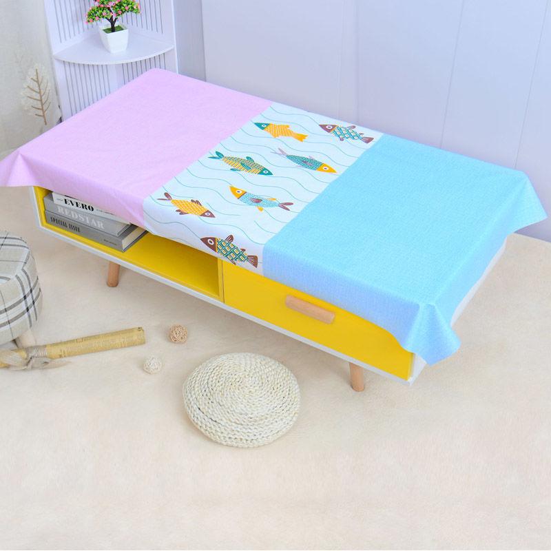 Tablecloth Waterproof and Oil-proof Disposable Tablecloth Rectangular Coffee Table Tablecloth European Tablecloth PVC Tablecloth Household