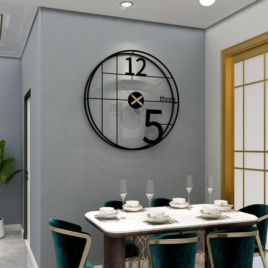 Spanish High-end Wall Clock Clocks Living Room Home Decoration Nordic Modern Minimalist Fashion Clock Hanging on The Wall