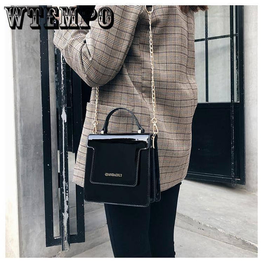 Summer handbags handbag fashion paint bag trend wild chain shoulder bag Messenger bag