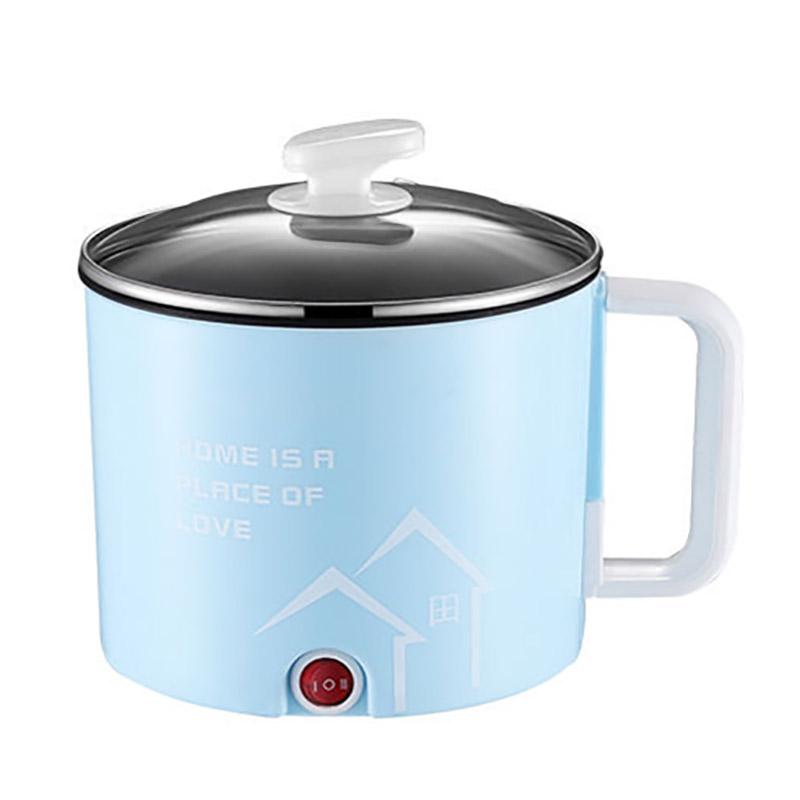 Multifunctional Electric Heating Pot, Electric Skillet, Electric Frying Pan, Student Pot, Porridge and Instant Noodle Pot, Low-power Dormitory Pot