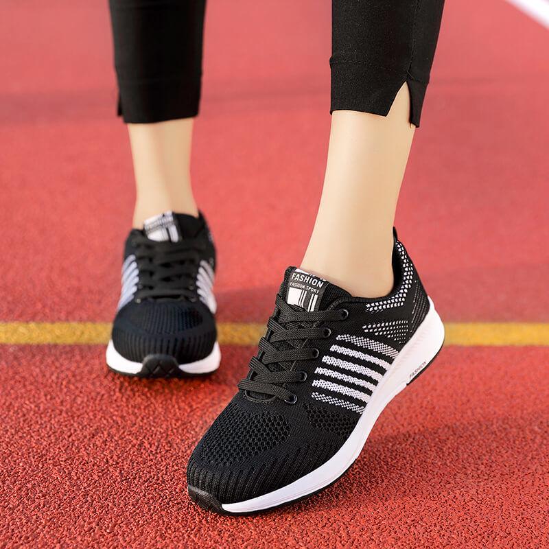 Mesh Light Sneakers Women Shoes knitting Spring Summer Breathable Running Shoes for Women