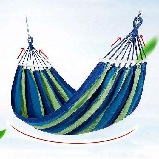 Hammock Outdoor Courtyard Single Swing Chair Adult Swing Indoor Anti-rollover