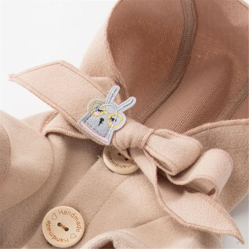 Coats Pet Dog Clothes Fashion Clothing Dogs Coat Super Small Costume Cute Thermal Chihuahua Print Winter Pink Girl