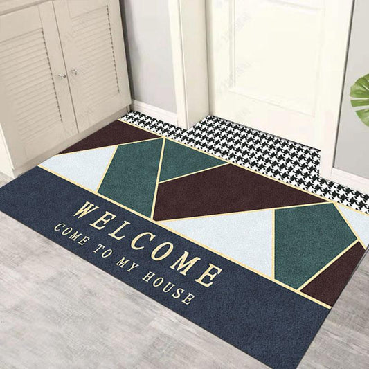 Home Door Mat Nordic Entrance Porch Floor Mat Kitchen Mat Bedroom Bathroom Entrance Carpet