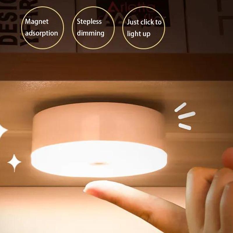 Led Energy-saving Household Night Light Bedroom Bedside Lamp Corridor Wall Lamp Charging Wireless Automatic Corridor Toilet Night Light