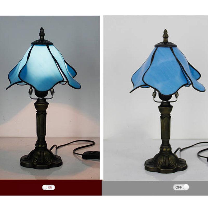 Table Lamp Mediterranean Style Bedside Lamp Decorative Lamps Retro Nostalgic Table Lamp