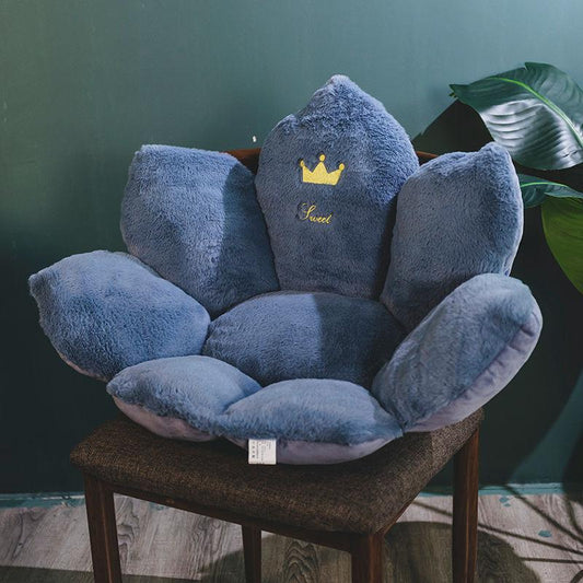 1pc Plush Cushion Soft Cotton Cartoon Comfortable Indoor Cushion Non-slip Breathable Floor and Chair Cushion