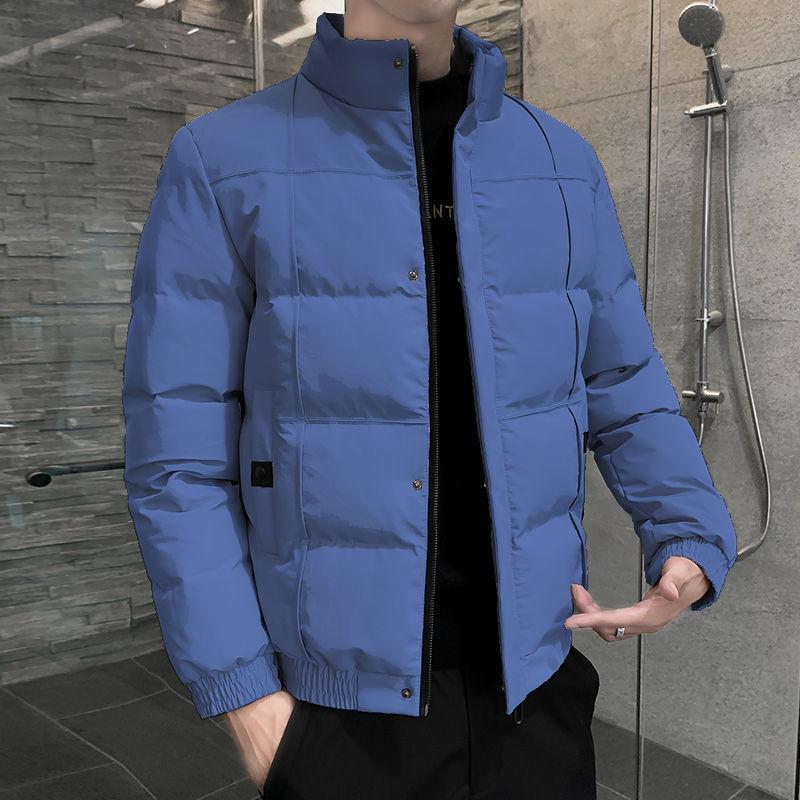 Winter Jacket Men's Short Korean Version Plus Size Thick Warm Down Padded Jacket