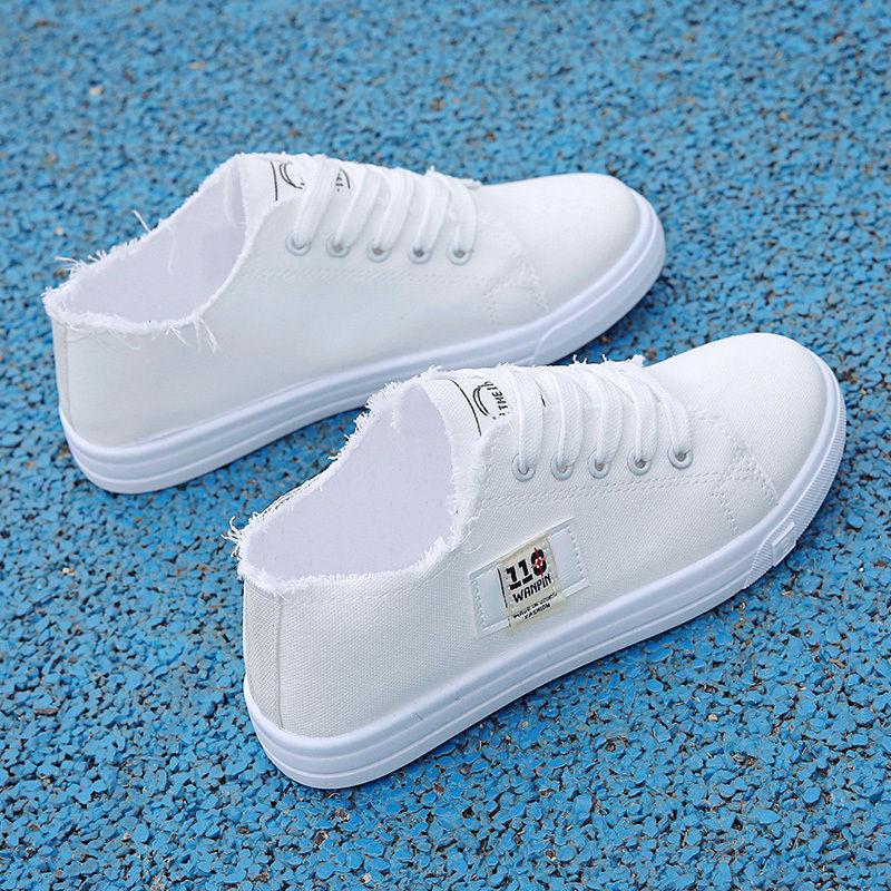 Women Non-slip Denim Shoe Tennis Canvas Shoes for Girls Sneakers Classic Breathable Shoes