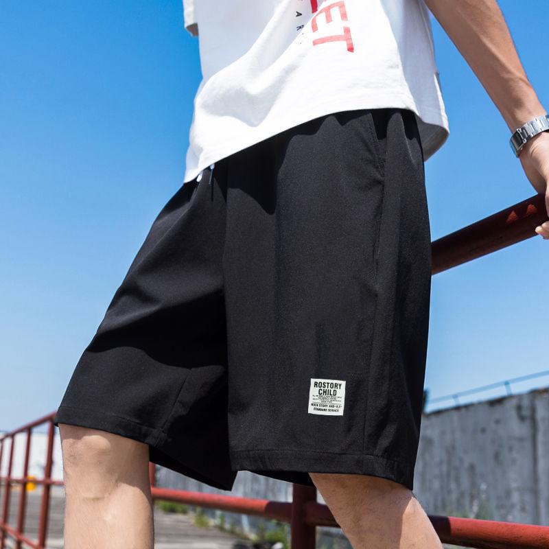 Summer Shorts Men's Loose Sports Five-point Pants Breathable Thin Pants Men's Casual Pants