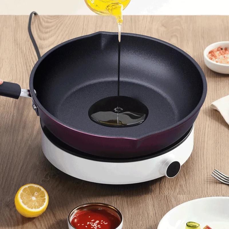 Non-stick Wok Household Cooking Pot and Pans Family Dinner Wok Tableware Household Pan Frying Pan