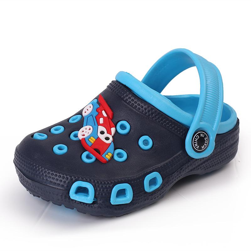 New Cute Shoe Hole Cartoon Caterpillar Children Sandals Summer Beach Shoes