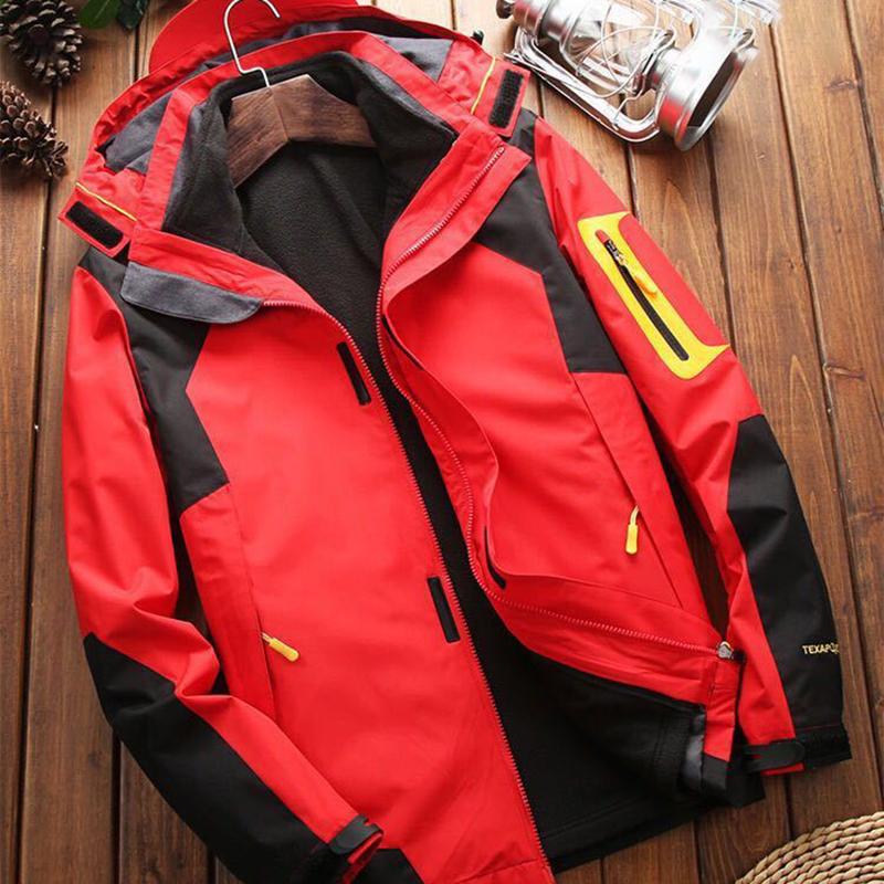 Fashion Trend Couple Jackets Outdoor Sports and Leisure Loose Wild Thick Warm Mountaineering Clothes