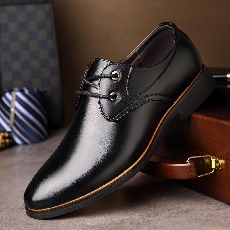 Genuine cow Leather Men formal shoes brogues luxury elegant classic designer men oxford shoes