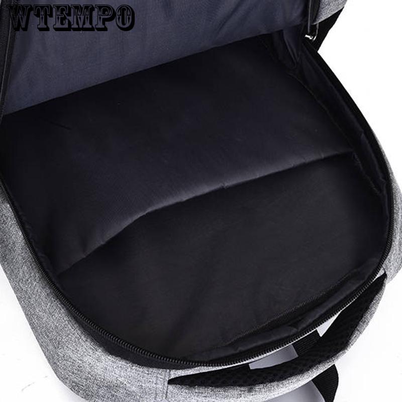 Fashion Zipper Open Bag Men's BackPack Laptop High Quality Designer Male Business Classic Bags