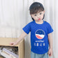 Summer Kids Cute Printing T Shirts Short Sleeve Tops Korean Style O-neck Loose T Shirts For Children Girls and Boys