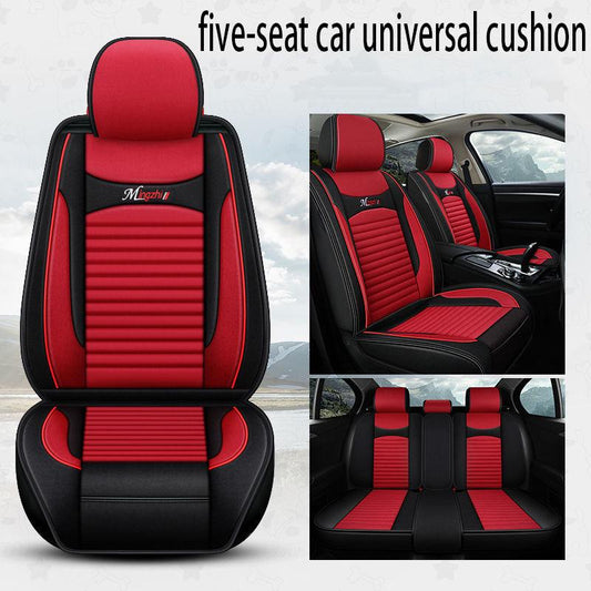 Car seat cushions all seasons surrounded car seat cover fabric seat cover five seat car seat cushion