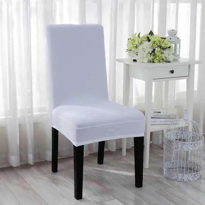 Simple Modern Fabric Half Chair Cover Elastic One-Piece Chair Cover Swivel Chair Dining Chair Cover Stool Cover