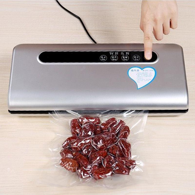 110W Best Food Vacuum Sealer 220V/110V Automatic Commercial Household Food Vacuum Sealer Packaging Machine