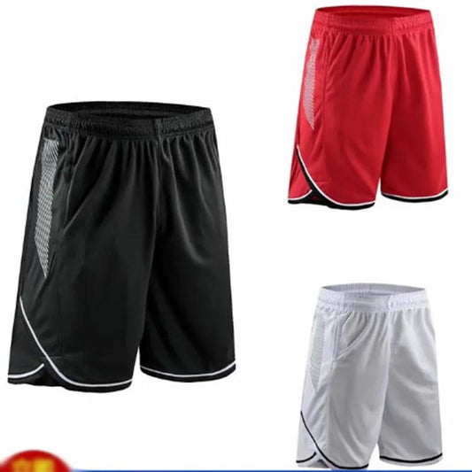 Basketball Shorts Men's Sports Five-point Pants Fitness Training Beach Shorts Running Summer Breathable Large Size Shorts