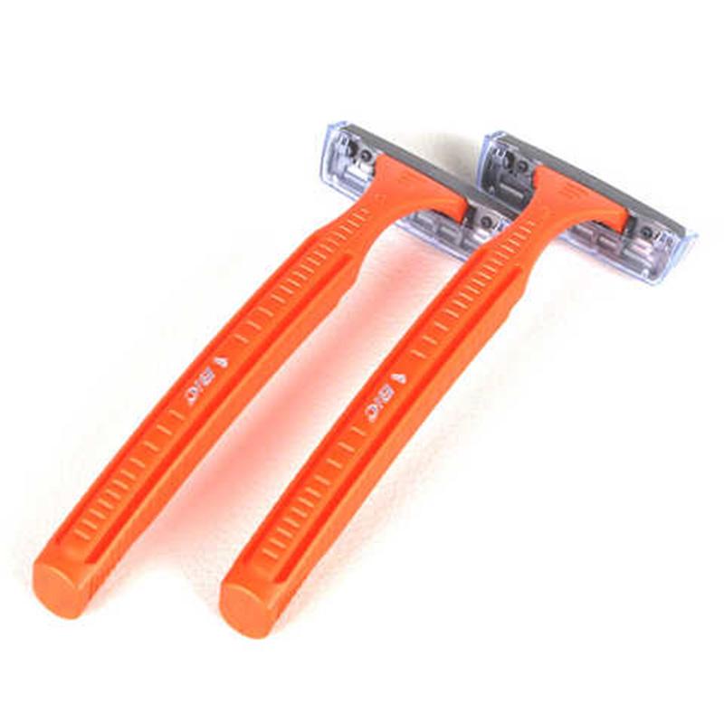 Bic Disposable Razor Shaving Armpit Leg Hair Cleaning Tool Three-layer Blade Two Portable Shave