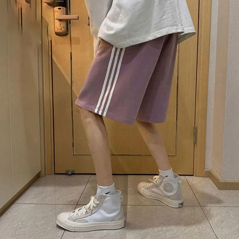 Sports Loose Shorts Women's Summer Large Size High Waist Wide Leg Pants Ins Harajuku Style Five-point Pants Jogging Short Pants