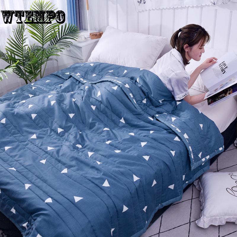 Quilted Dormitory Home Bedding Fashion Summer Air Conditioning Was Comfortably Thin In Summer