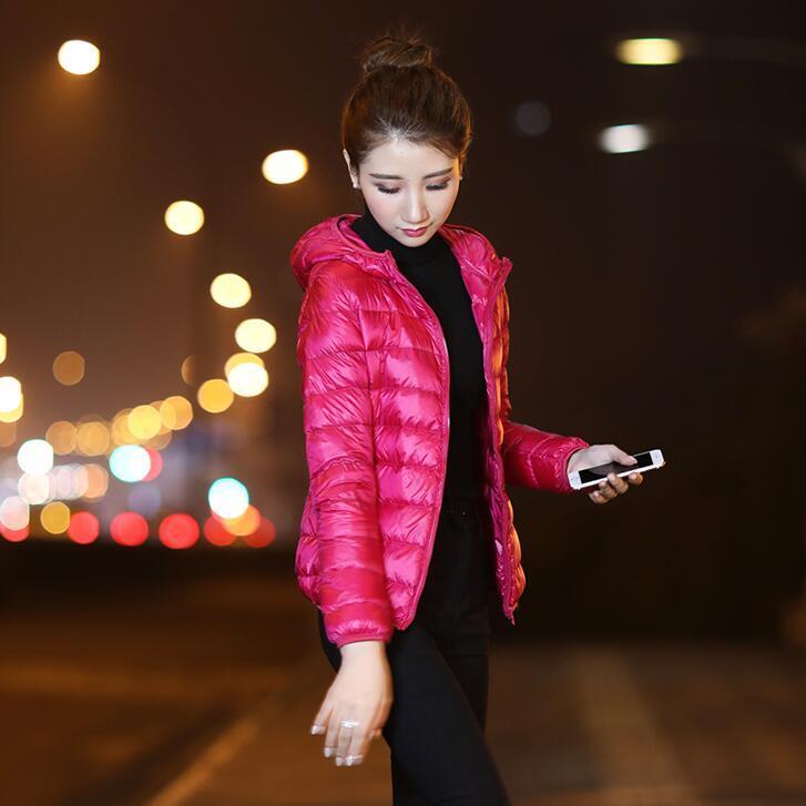 Cotton-padded Jacket Women's Short Large Size Slim Tooling Autumn and Winter Light Down Down Padded Jacket To Keep Warm Small Padded Jacket