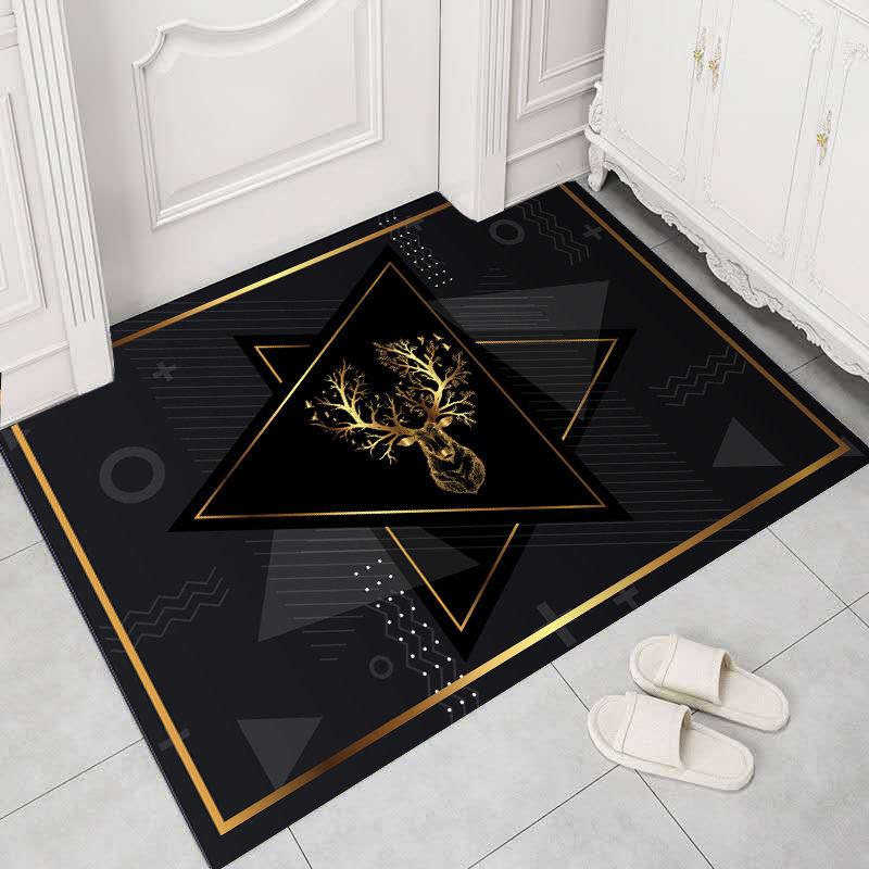 Light Luxury Floor Mat Door Mat Entrance Door Home Living Room Non-slip Entrance Door Floor Mat Entrance Hall Bedroom Carpet Can Be Cut