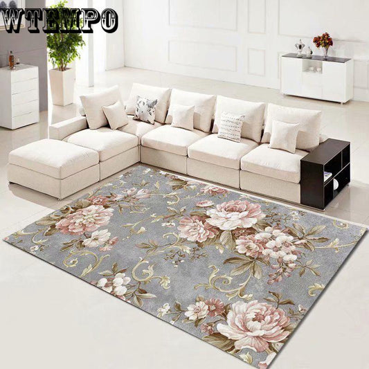 Nordic Geometric Printed Carpets Rugs Modern Table Bedroom Living Room Non-Slip Tapete Modern