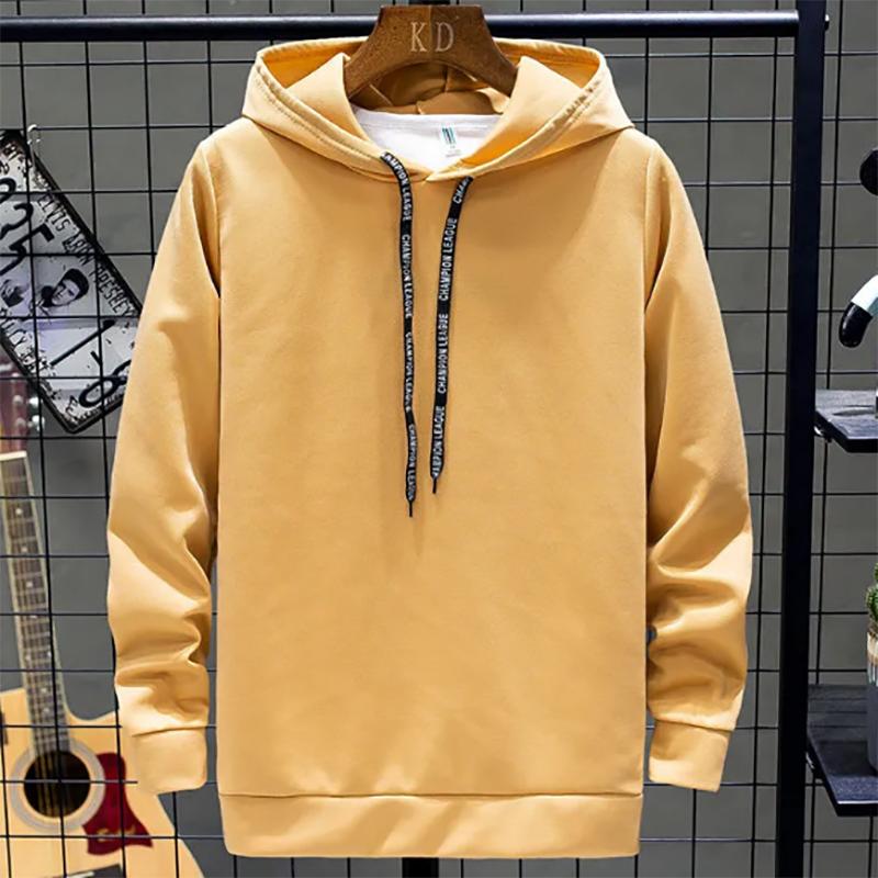 Autumn Thin Hooded Sweater Men's Tide Men's Jacket Long-sleeved Sweatshirts Clothes