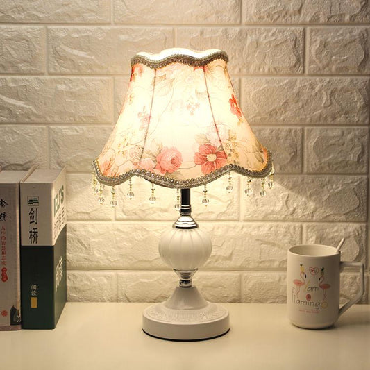 Crystal Table Lamps LED Bedside Lamp Nordic Desk Lamp Bedroom Living Room Lights Study Book Light