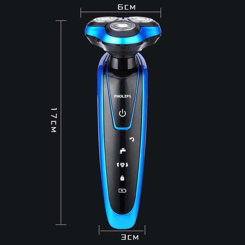 Car Shaver Multi Functional Electric Beard Razor 4D Floating Wash Razor Hair Clipper Shaving Men