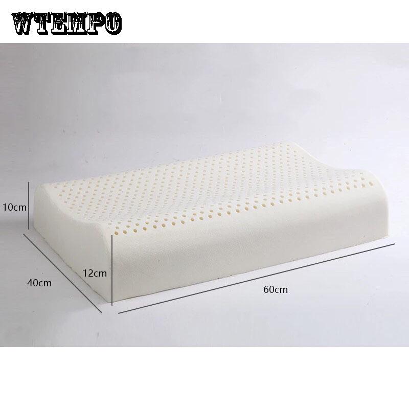 Thailand Imported Natural Latex Pillow Health Pillow Neck Pillow High and Low Rubber Pillow