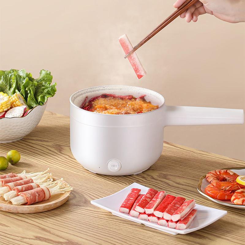 Multifunctional Small Electric Cooker Non-stick Cookware Student Dormitory Artifact Mini Electric Cooker All-in-one Electric Heating Pot