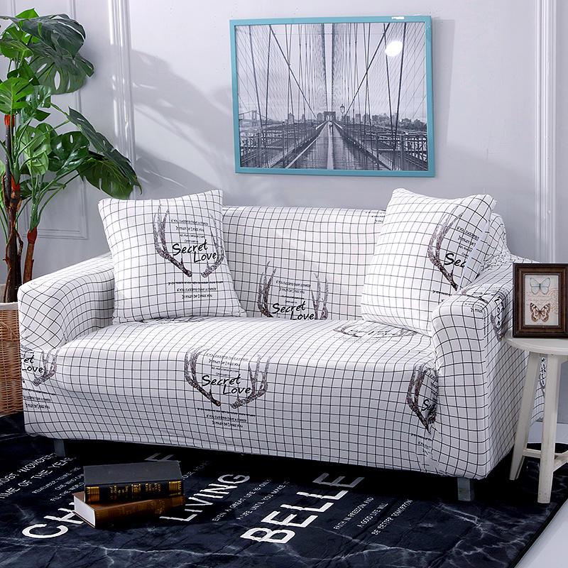 Elastic Sofa Cover for Living Room Spandex Sofa Slipcovers Tight Wrap All-inclusive Couch Cover