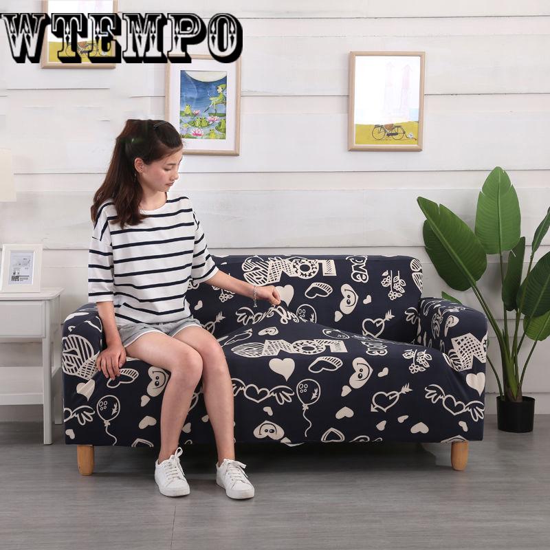 Elastic Sofa Protector Cover for Living Room Sofa  Sectional Sofa cover 1/2/3/4 Seater